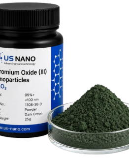 نانو ذرات اکسید کروم (III) (Cr₂O₃) برند US Nano